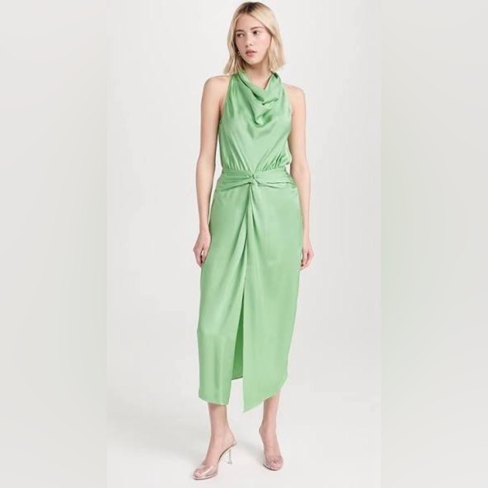 ✔️#H BNWT Ramy Brook Indie Midi Dress in Ming